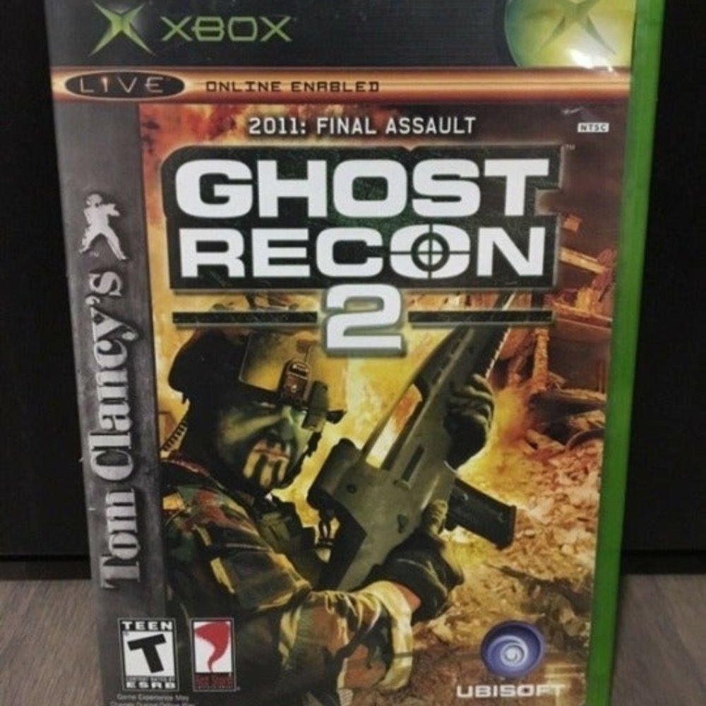 Tom Clancy's Ghost Recon 2 Original Xbox Game CIB Complete Manual 360 Compatible